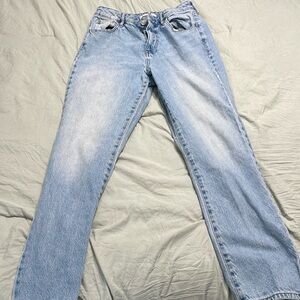 Pacsun mom jeans faded wash